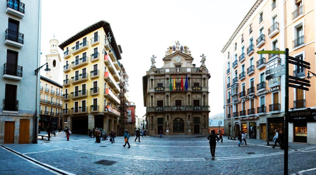 Top Apartment Atico Con Terraza Con Vistas Al Encierro San Fermin Pamplona Esterno foto