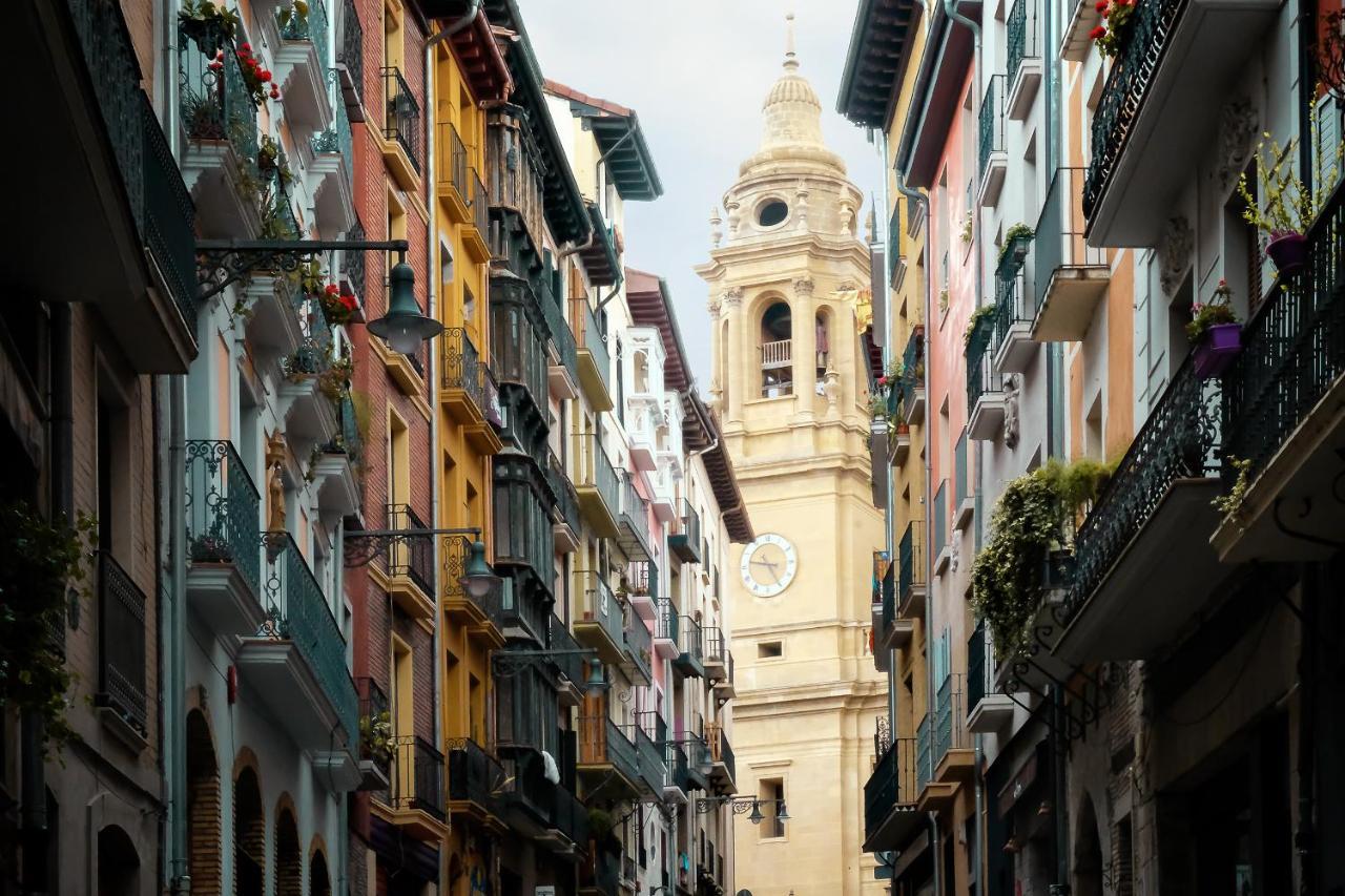 Top Apartment Atico Con Terraza Con Vistas Al Encierro San Fermin Pamplona Esterno foto