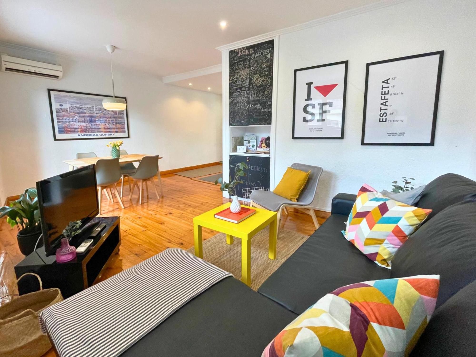 Top Apartment Atico Con Terraza Con Vistas Al Encierro San Fermin Pamplona Esterno foto